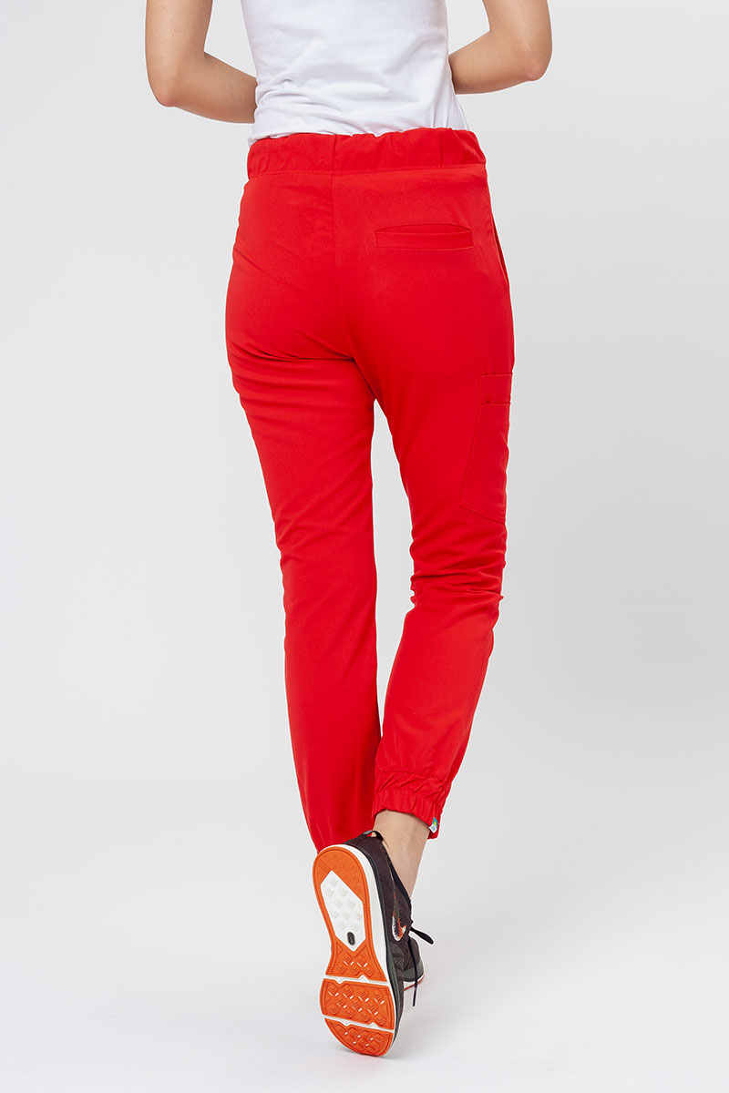 Lékařská souprava Sunrise Uniforms Premium (halena Joy, kalhoty Chill) šťavnatá červená-8