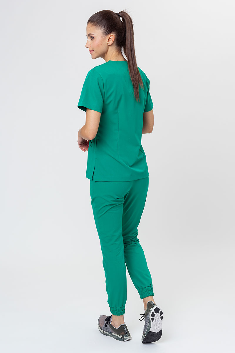 Lékařské kalhoty Sunrise Uniforms Premium Chill jogger zelené-8