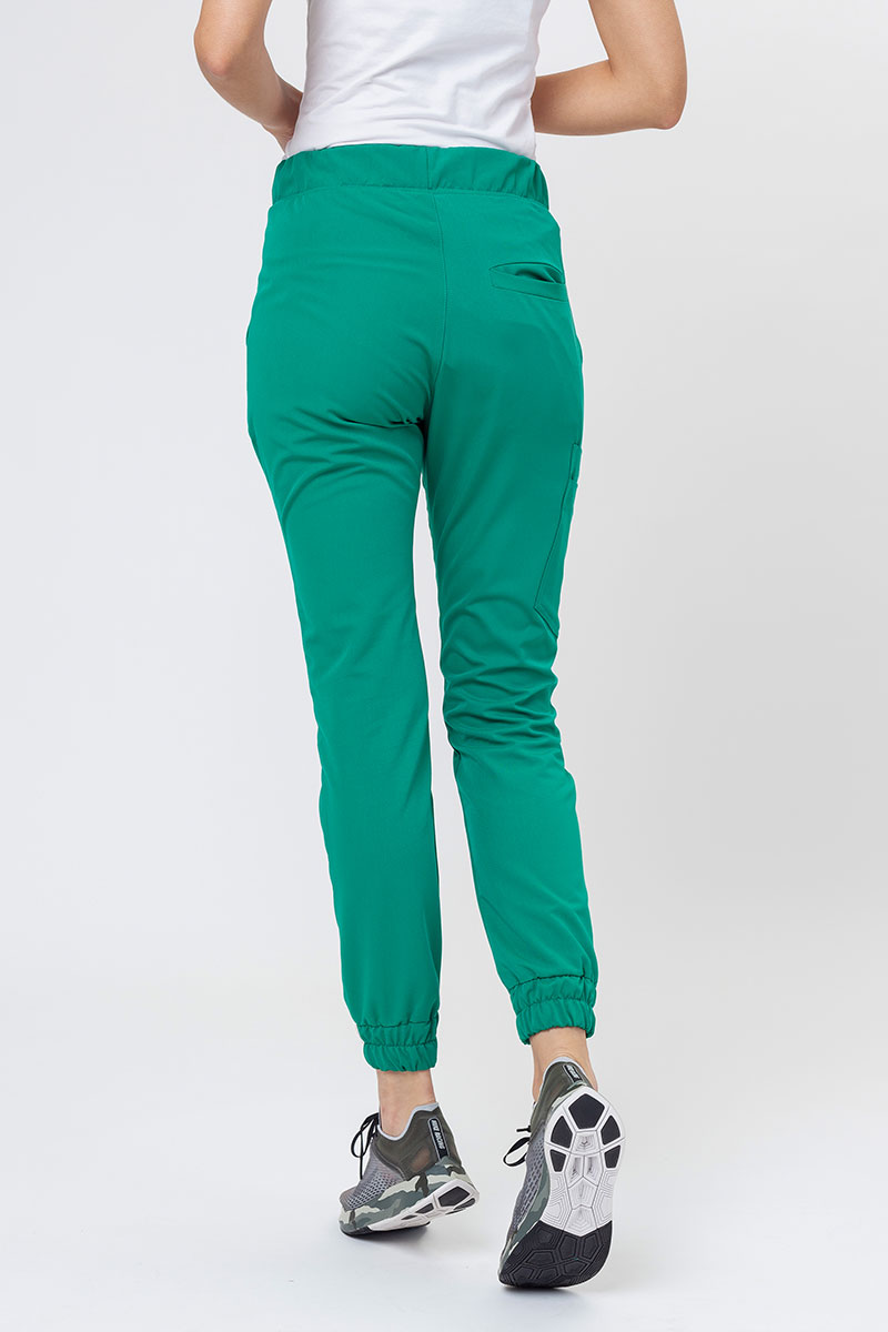 Lékařské kalhoty Sunrise Uniforms Premium Chill jogger zelené-1