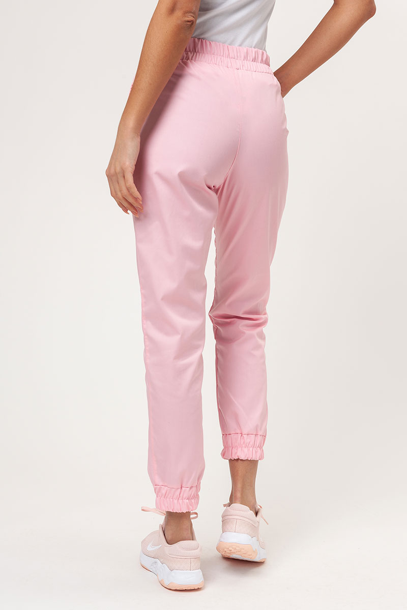 Dámské lékařské kalhoty Sunrise Easy FRESH jogger světle růžová-1