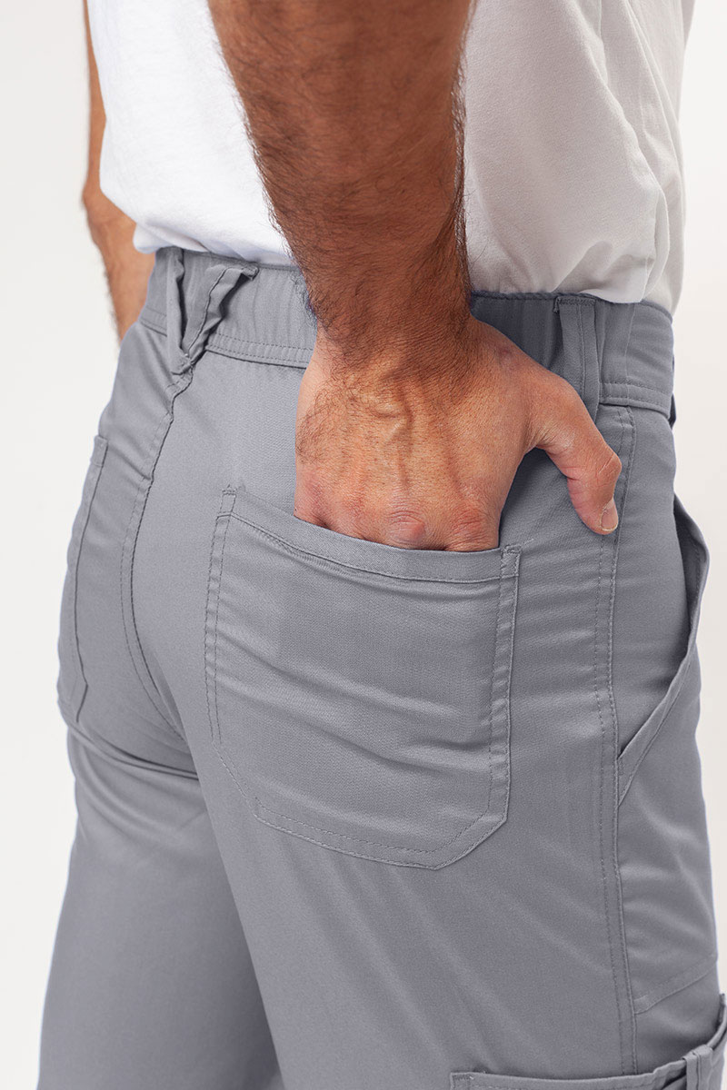 Pánská lékařská souprava Cherokee Revolution (halena V-neck, kalhoty Fly Cargo) světle šedá-11