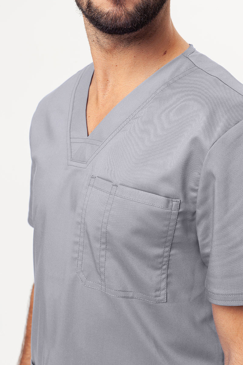 Pánská lékařská souprava Cherokee Revolution (halena V-neck, kalhoty Fly Cargo) světle šedá-4