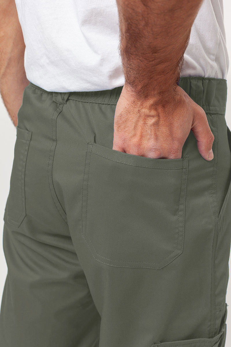 Pánská lékařská souprava Cherokee Revolution (halena V-neck, kalhoty Fly Cargo) olivková-12