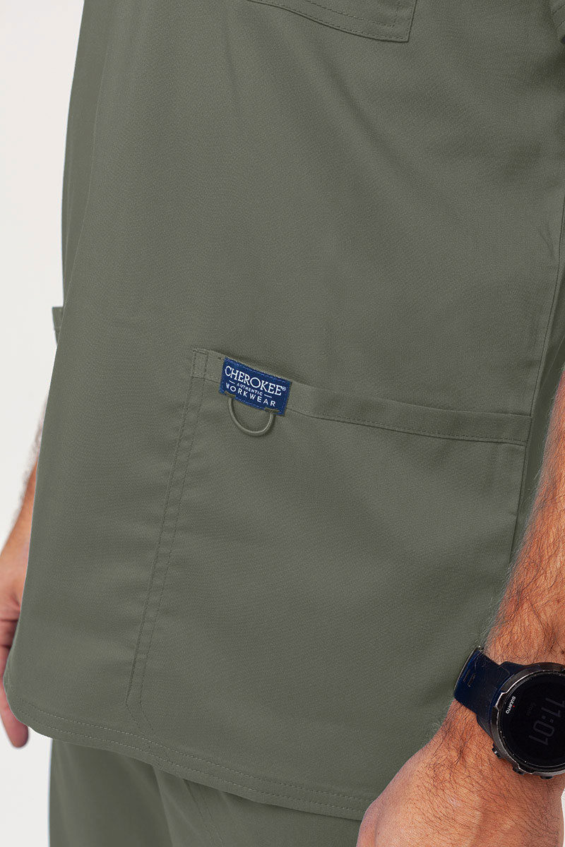 Pánská lékařská souprava Cherokee Revolution (halena V-neck, kalhoty Fly Cargo) olivková-6