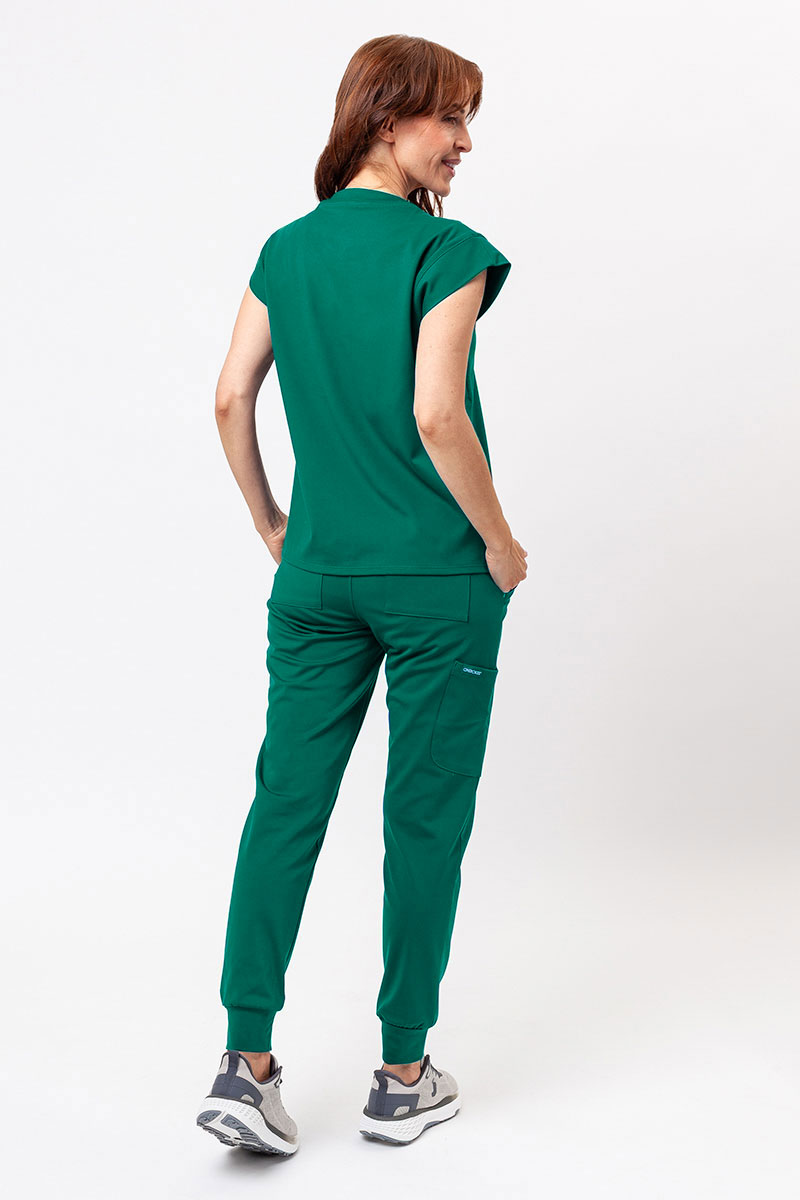 Dámské lékařské kalhoty Cherokee Achieve Jogger zelené-10