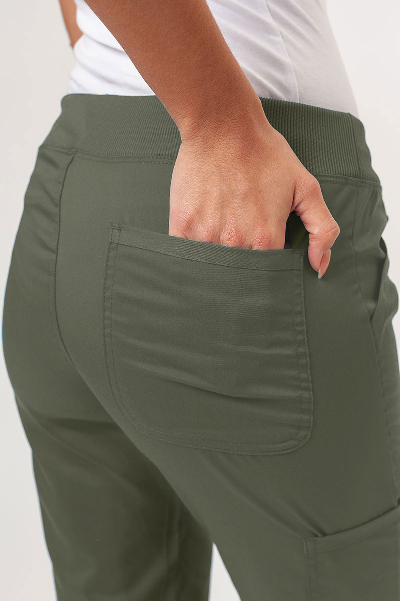 Dámská lékařská souprava Cherokee Revolution (halena Mock, kalhoty Straight) olivková-11