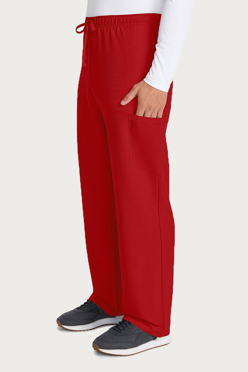 Pánská lékařská souprava Cherokee Ultra (halena V-neck, kalhoty Cargo) červená-9