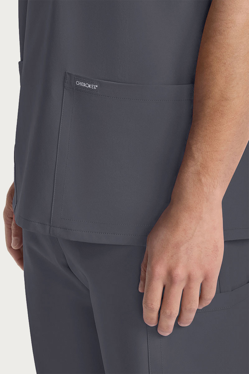 Pánská lékařská souprava Cherokee Ultra (halena V-neck, kalhoty Cargo) šedá-5