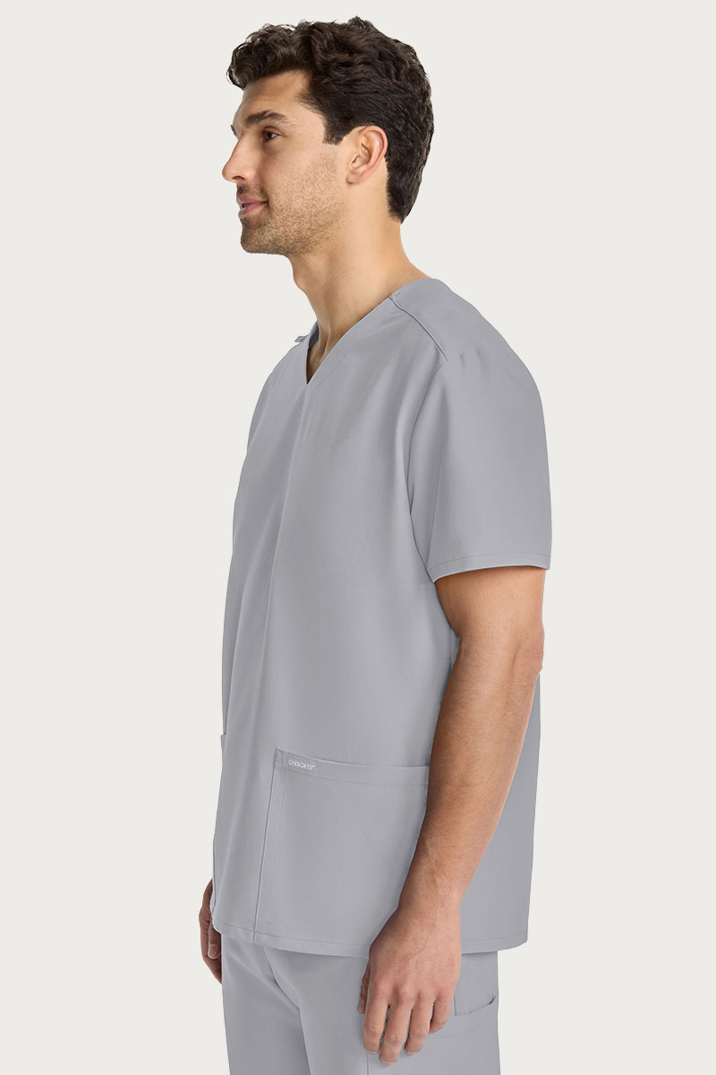 Pánská lékařská souprava Cherokee Ultra (halena V-neck, kalhoty Cargo) světle šedá-4