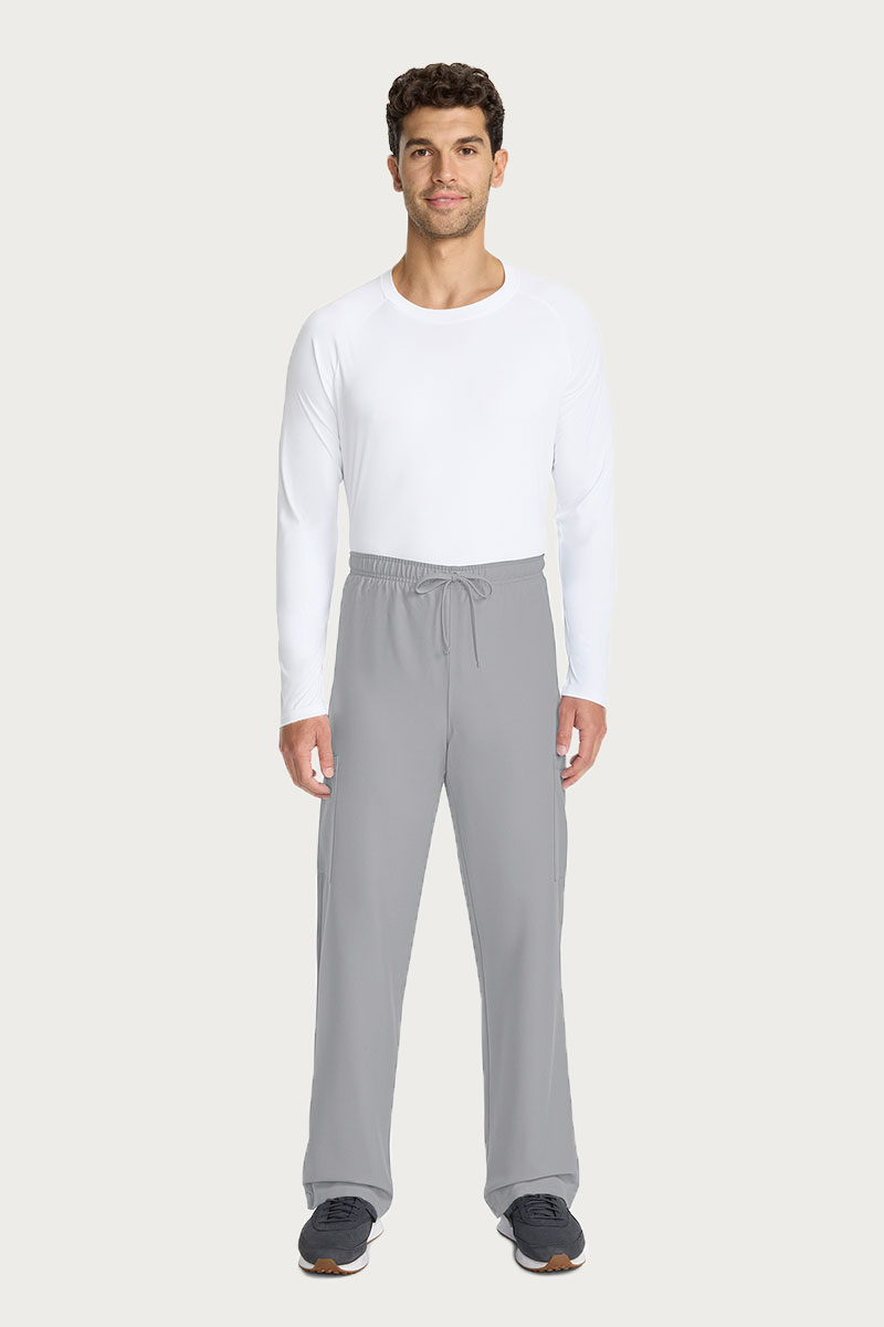 Pánská lékařská souprava Cherokee Ultra (halena V-neck, kalhoty Cargo) světle šedá-11