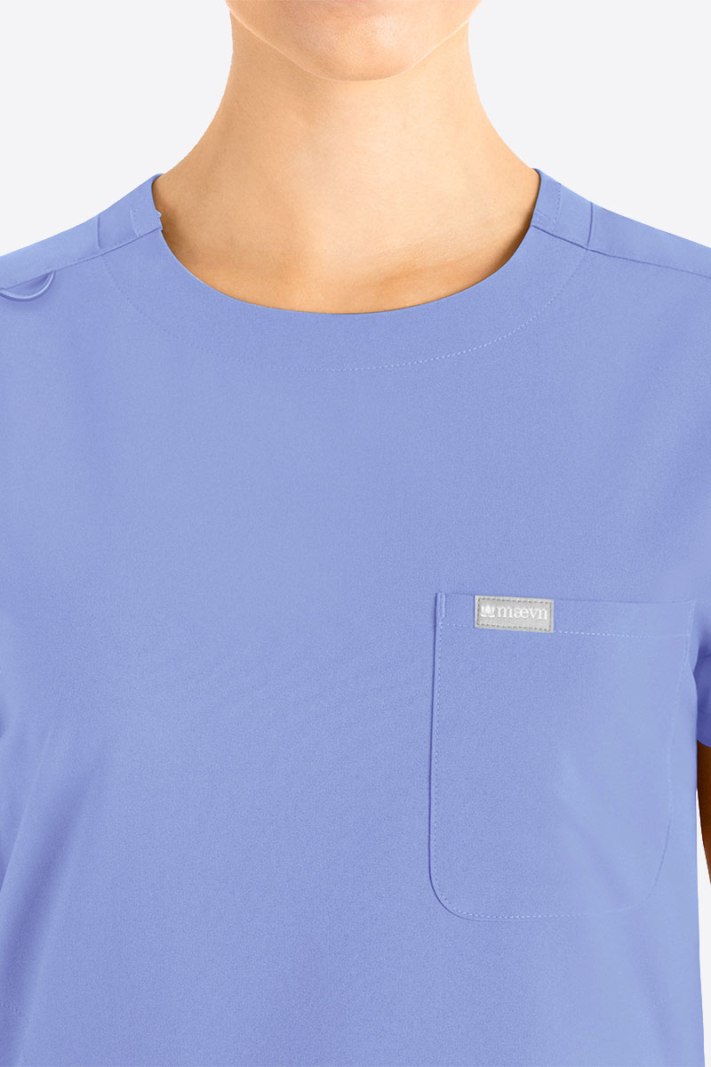 Dámská lékařská souprava Maevn Momentum Round klasicky modrá-2