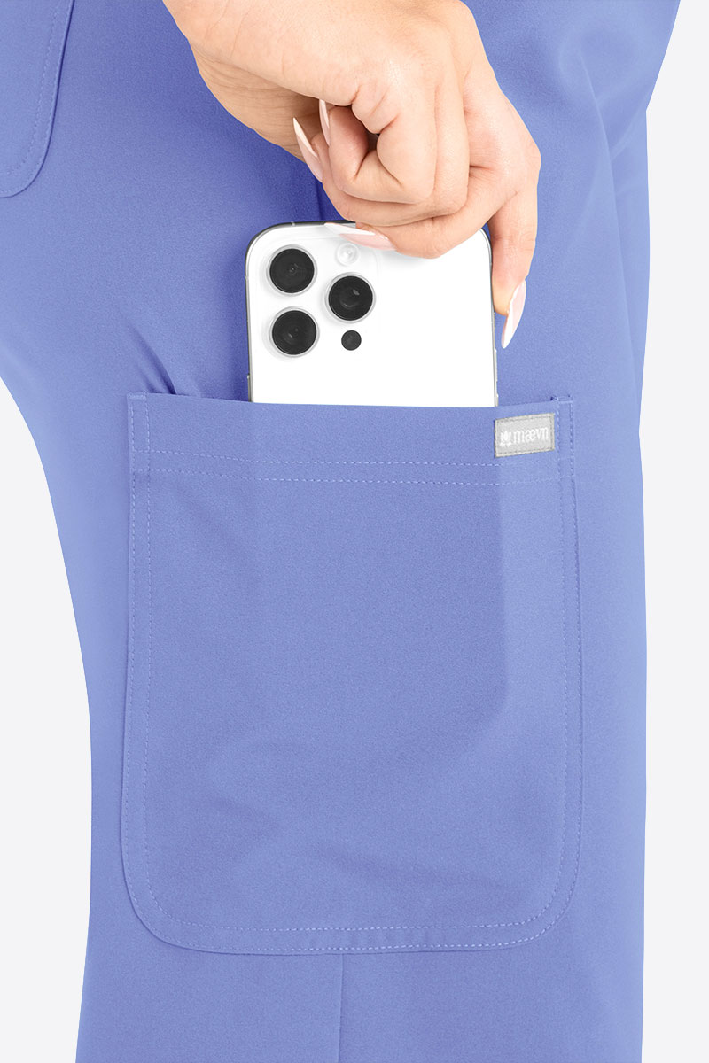 Dámská lékařská souprava Maevn Momentum Round klasicky modrá-9