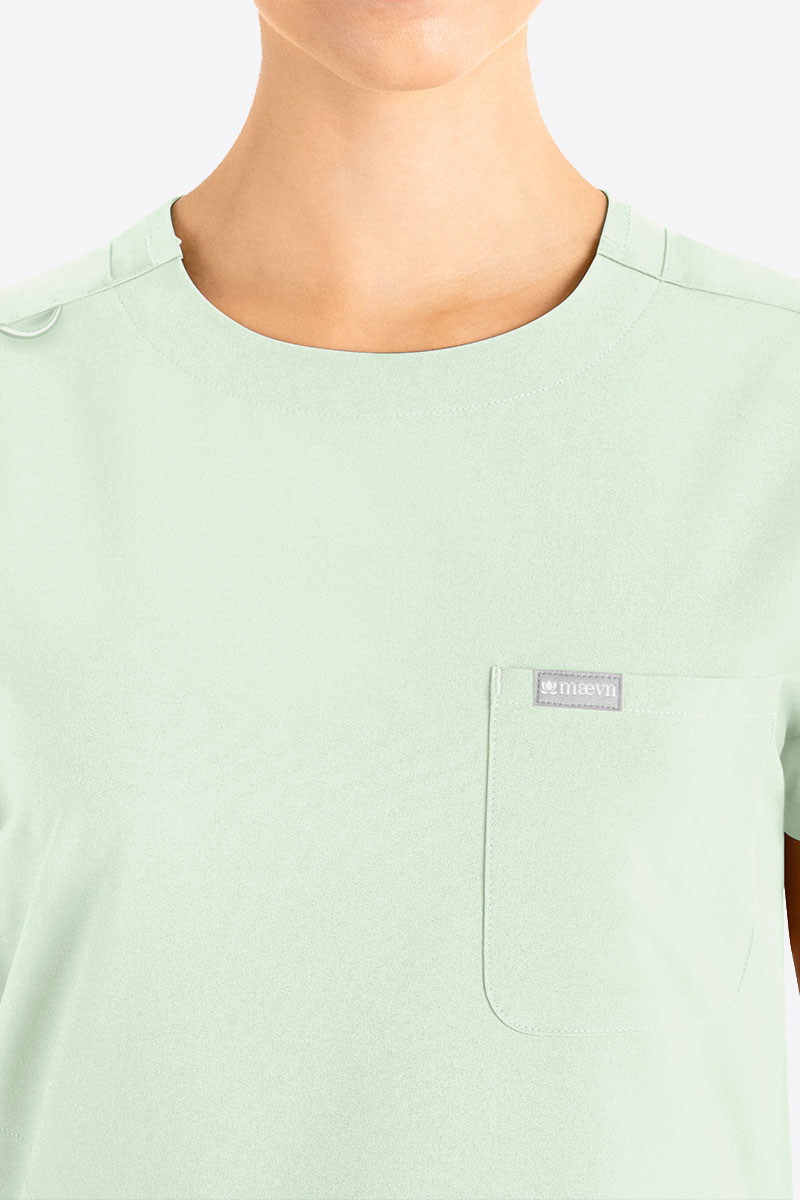 Dámská lékařská souprava Maevn Momentum Round mátová-2