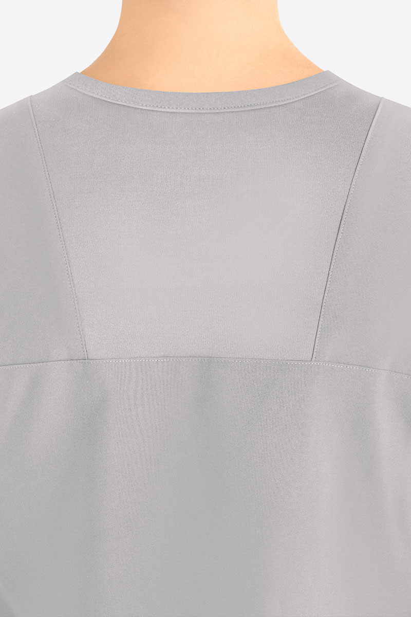 Dámská lékařská souprava Maevn Momentum Round světle šedá-4