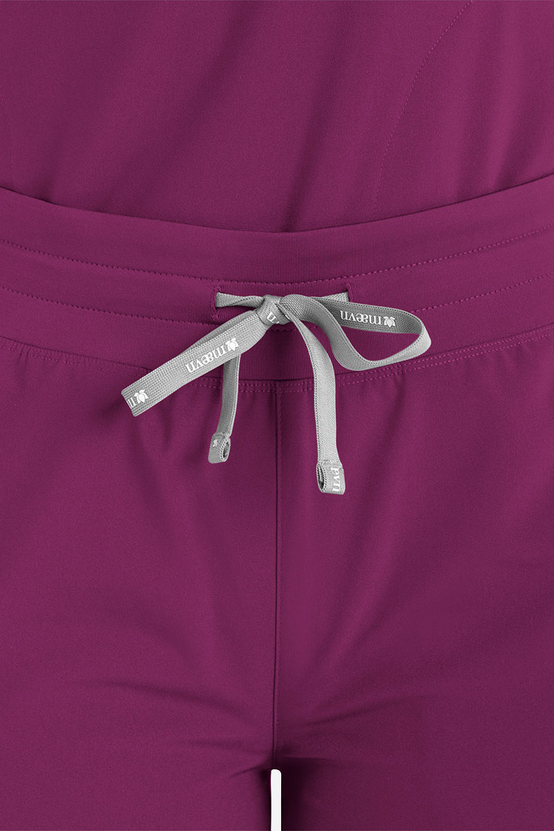 Dámská lékařská souprava Maevn Momentum Round třešňová-8