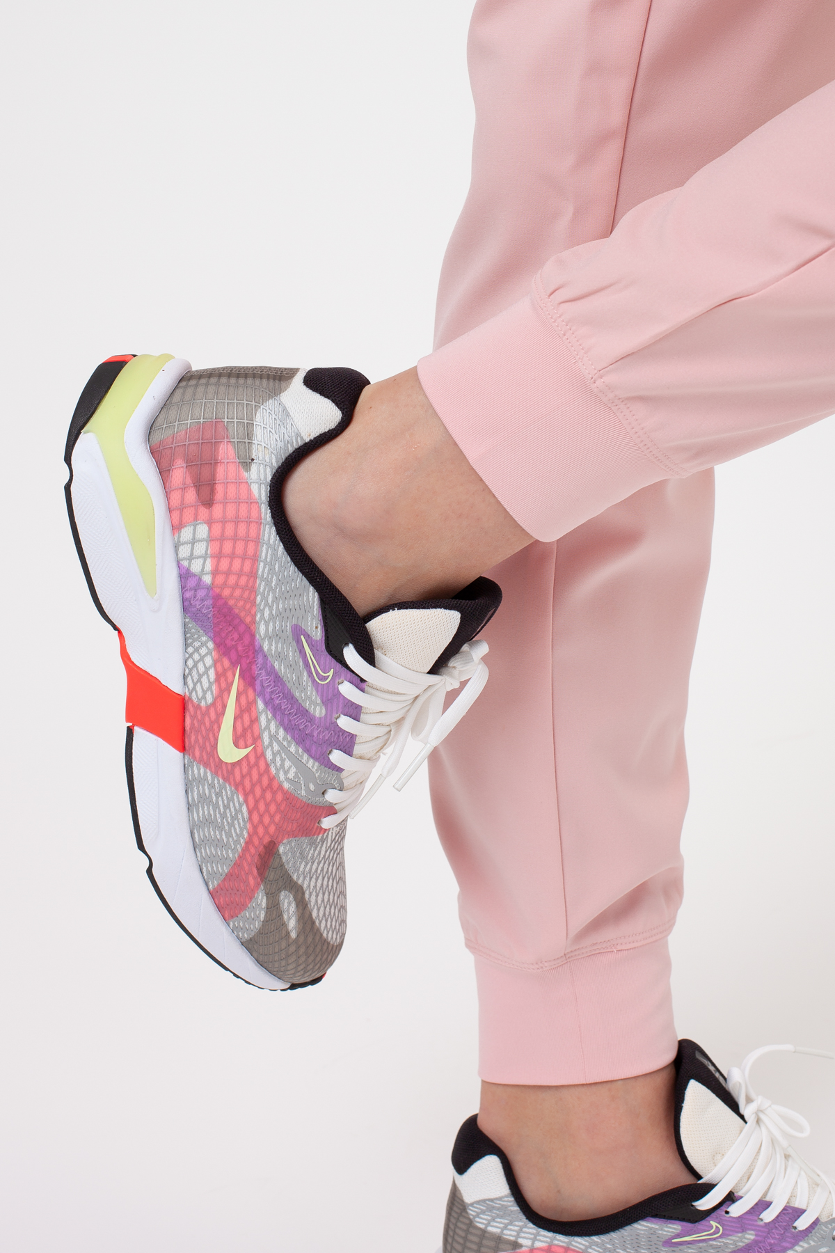 Dámská lékařská souprava Maevn Momentum Jogger světle růžová-12
