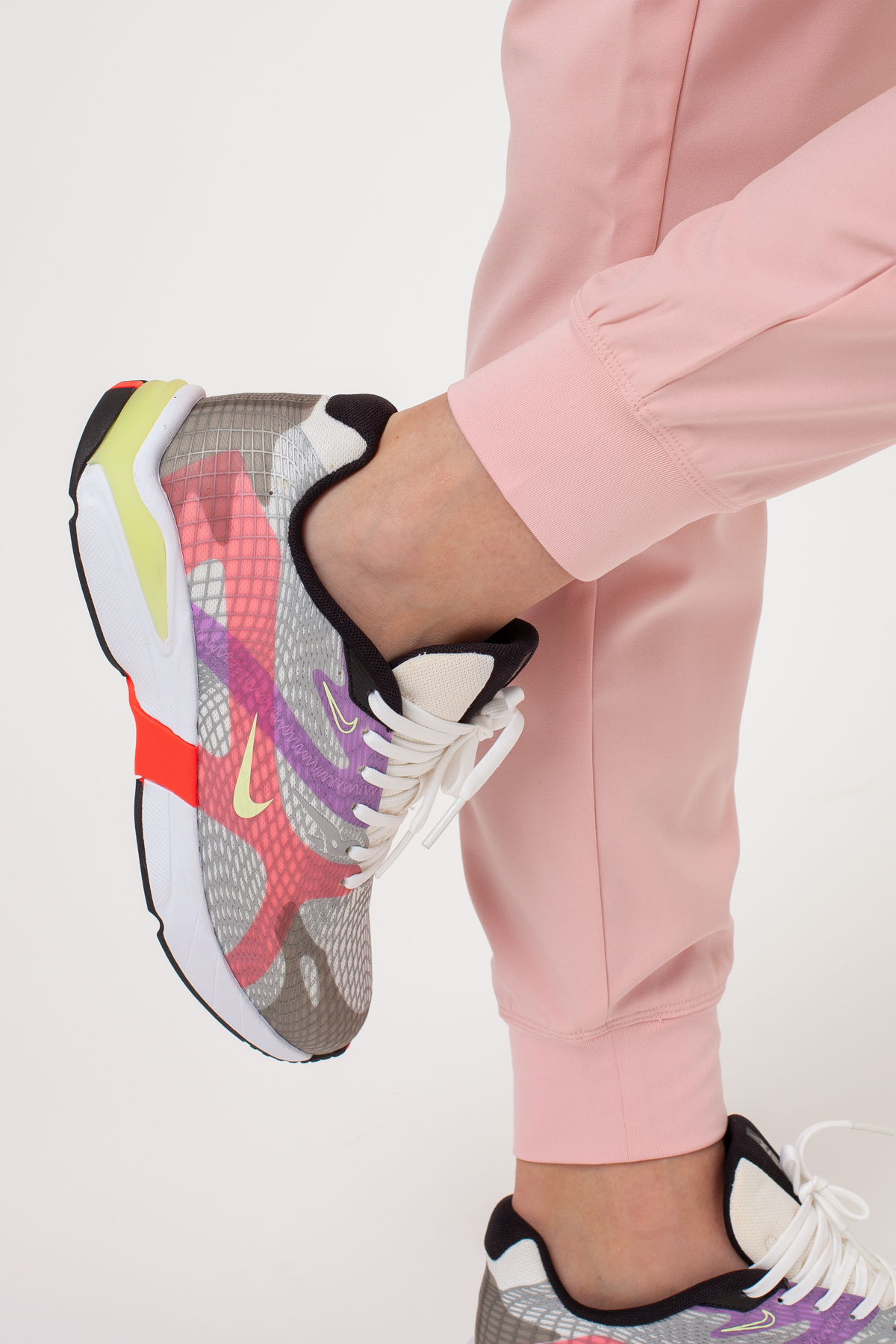 Dámská lékařská souprava Maevn Momentum Jogger světle růžová-12