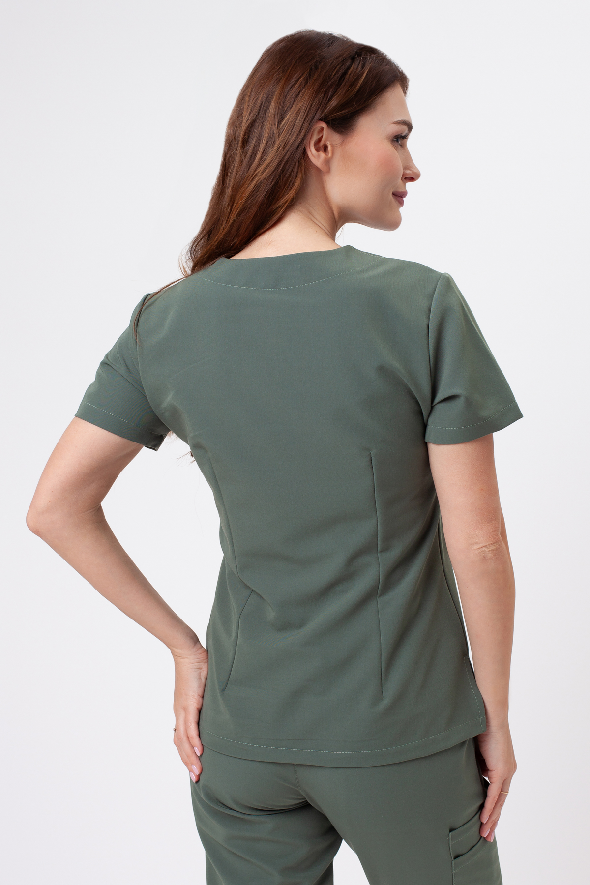 Lékařská souprava Sunrise Uniforms Premium Pride sage green-4