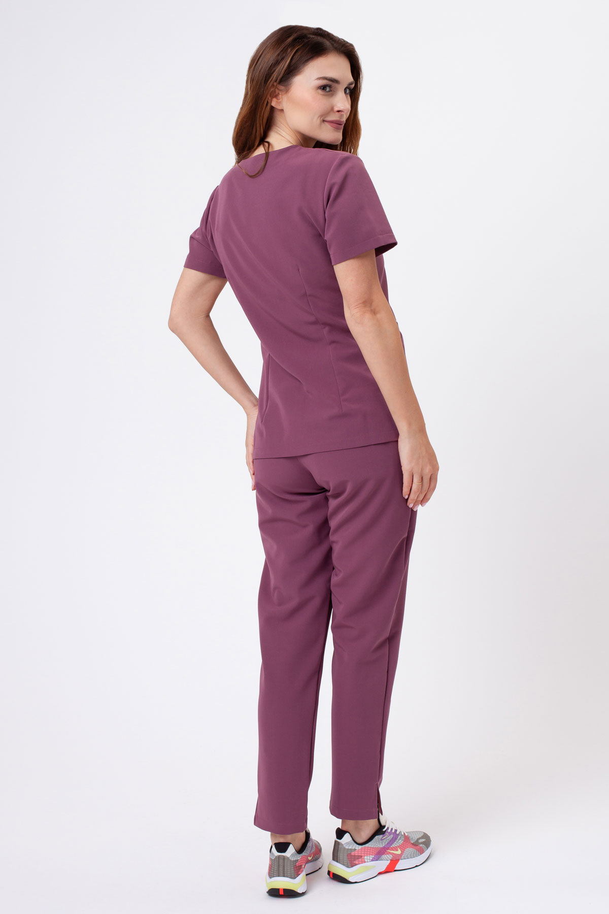 Lékařská souprava Sunrise Uniforms Premium Pride grape-2