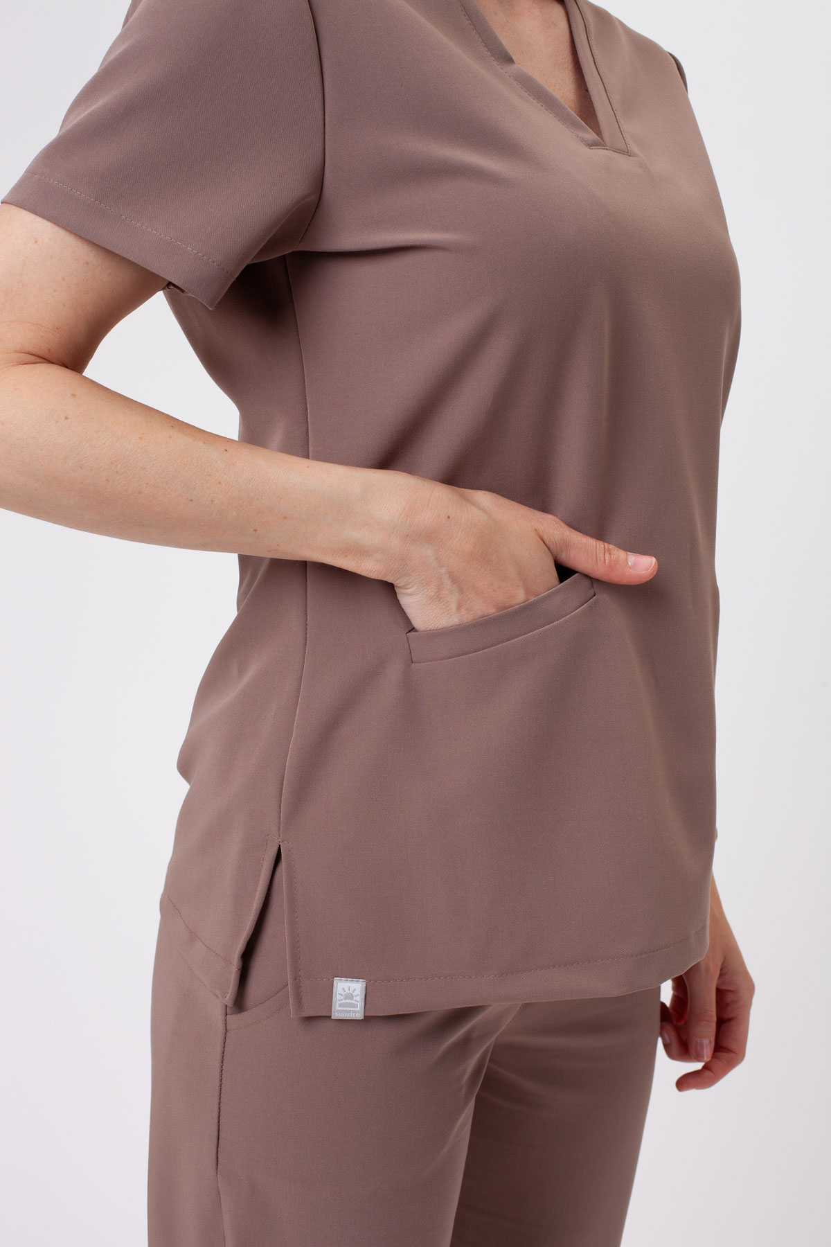 Lékařská souprava Sunrise Uniforms Premium Vibe cappuccino-6