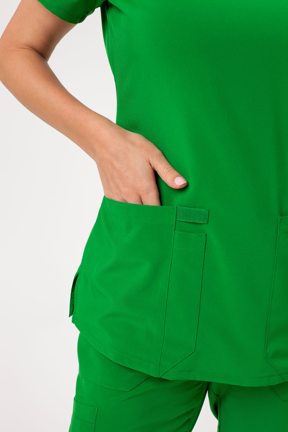 Dámská lékařská souprava Dickies EDS Essentials Jogger světlo zelená-5
