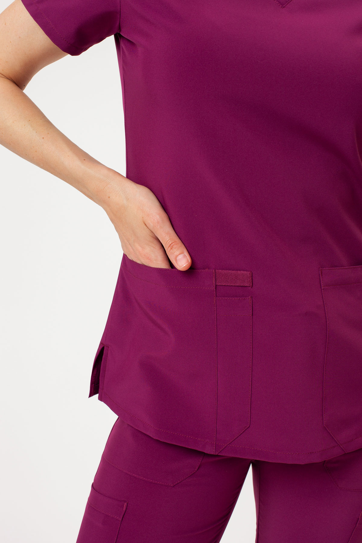 Dámská lékařská souprava Dickies EDS Essentials Jogger třešňová-7
