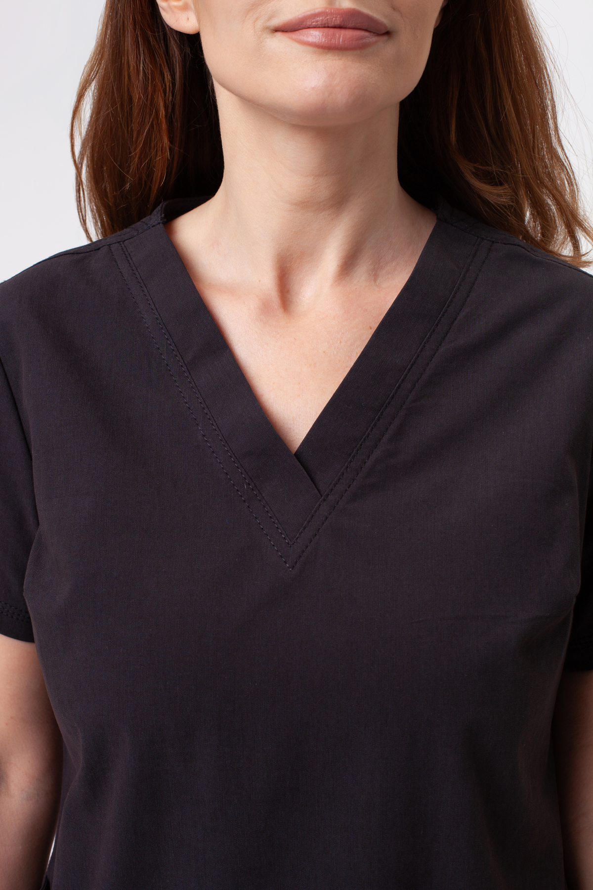 Dámská lékařská halena Dickies Forge V-neck černá-4