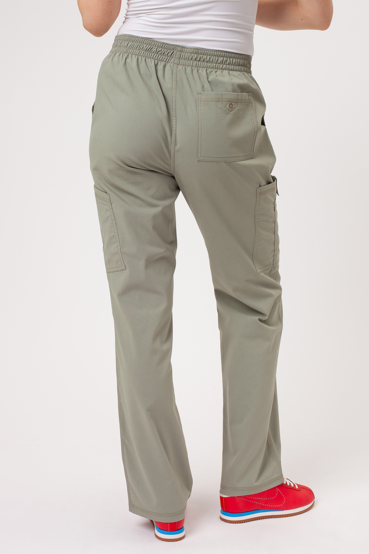 Dámská lékařská souprava Dickies Forge V-neck pastelově olivková-8
