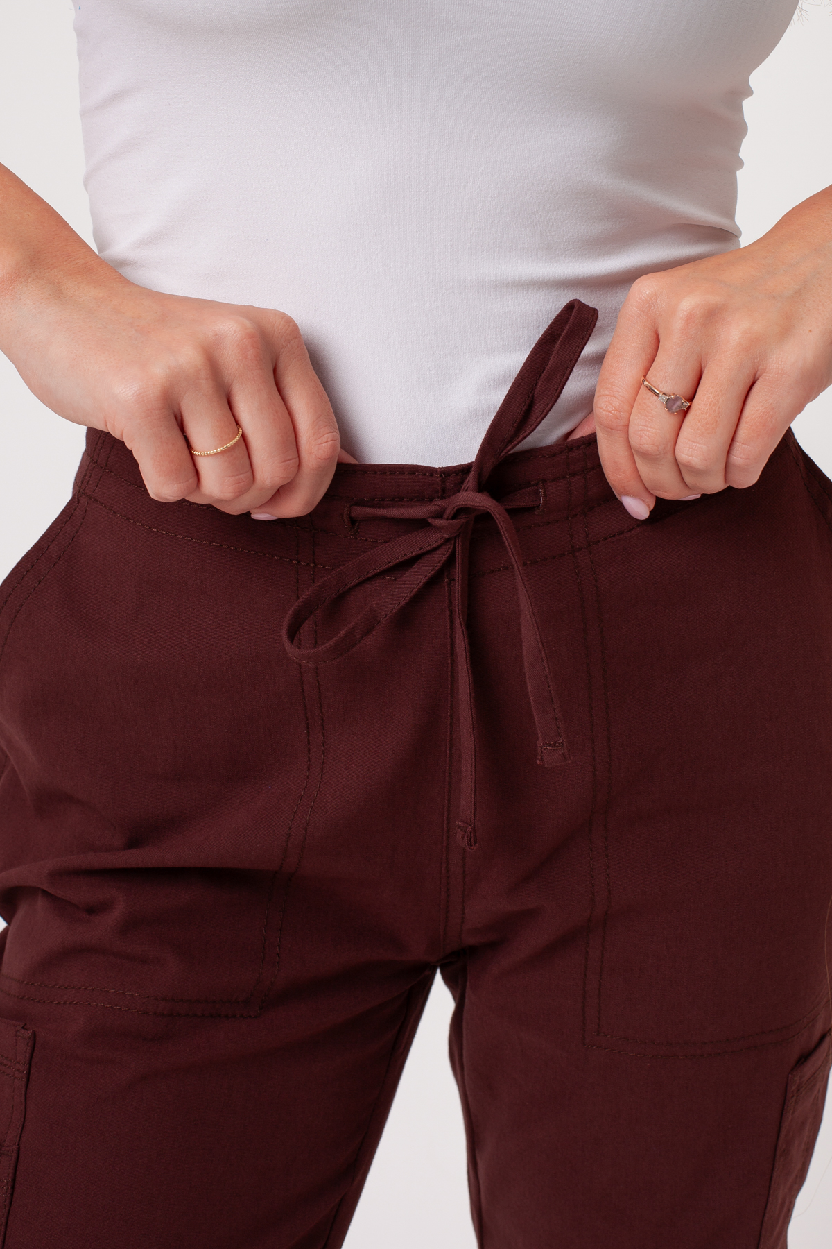 Dámská lékařská souprava Dickies Forge V-neck hnědá-11