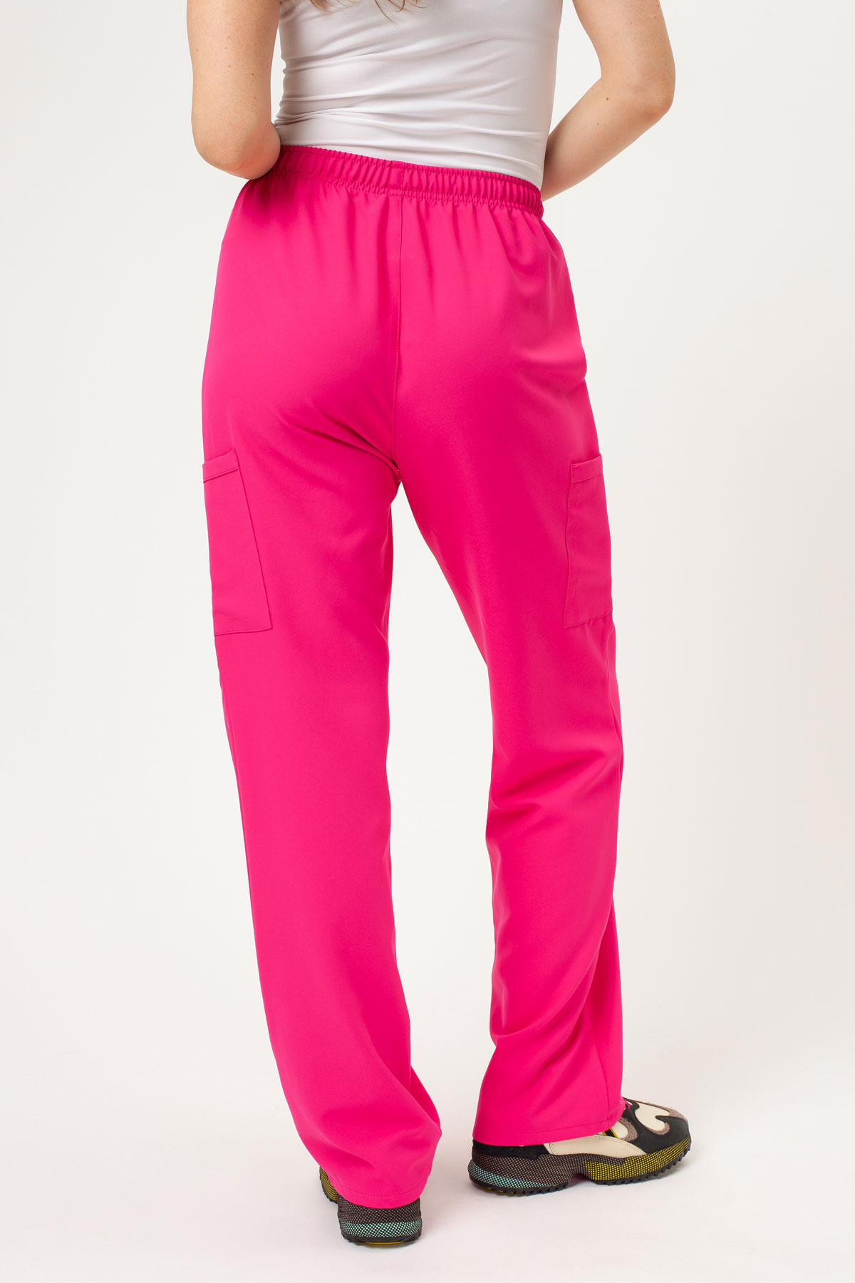 Dámská lékařská souprava Cherokee Ultra V-neck růžová-9