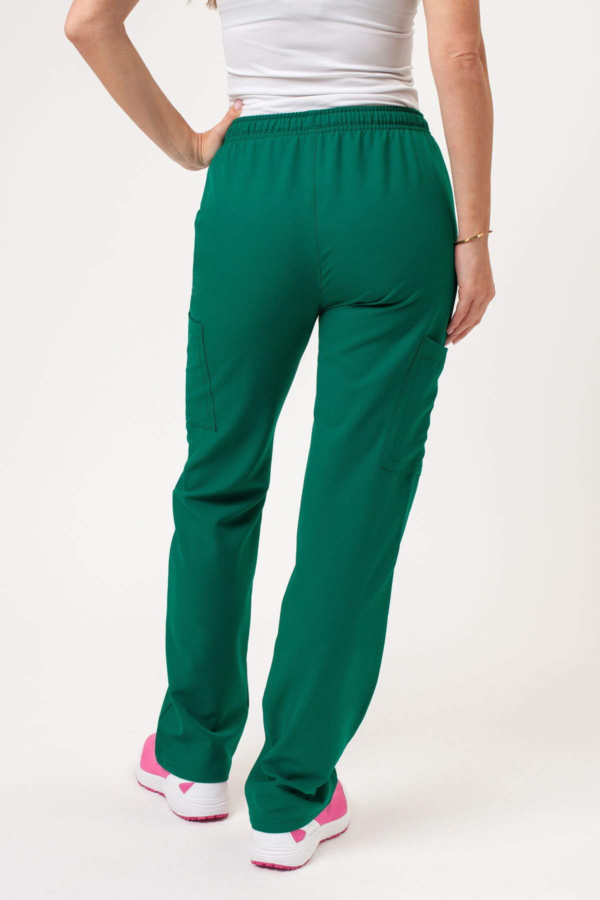 Dámská lékařská souprava Cherokee Ultra V-neck zelená-9