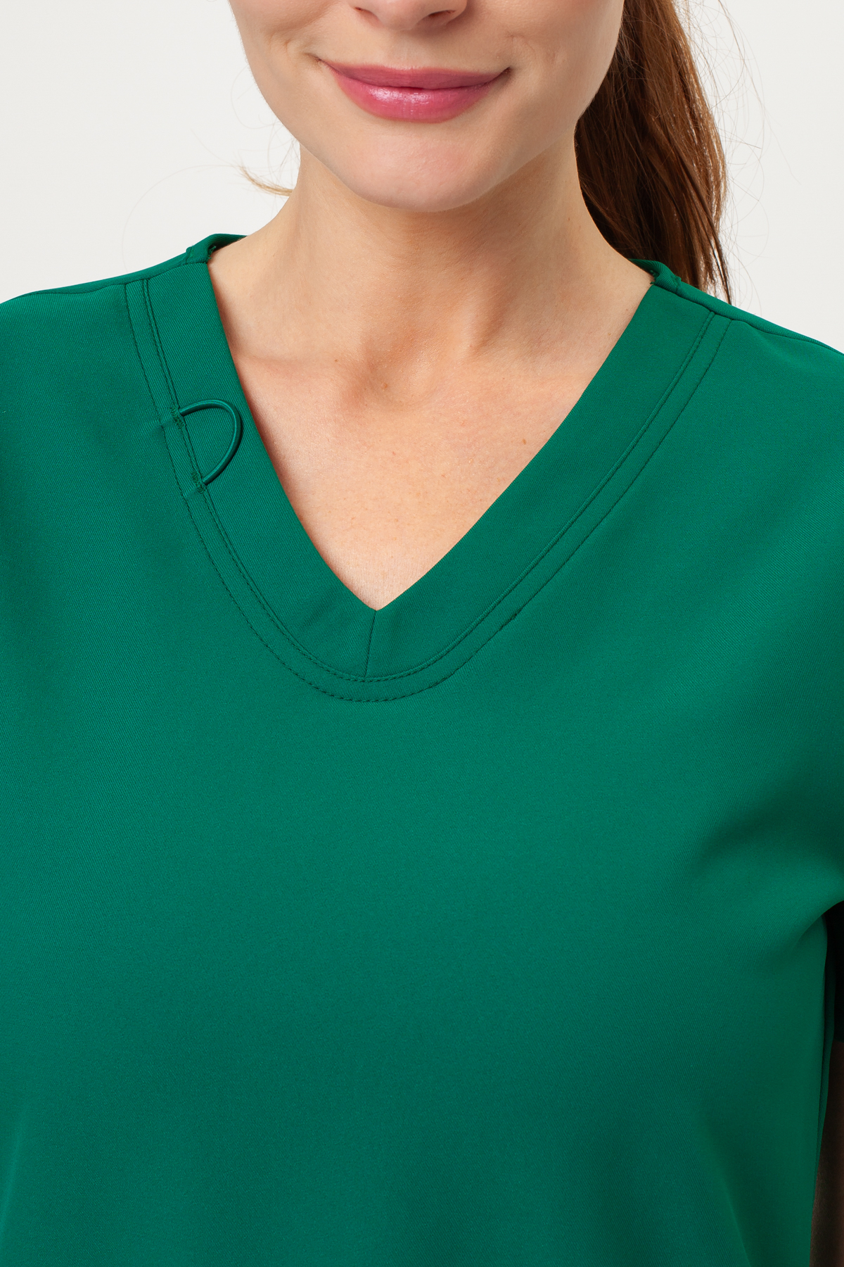 Dámská lékařská halena Cherokee Ultra V-neck Top zelená-3