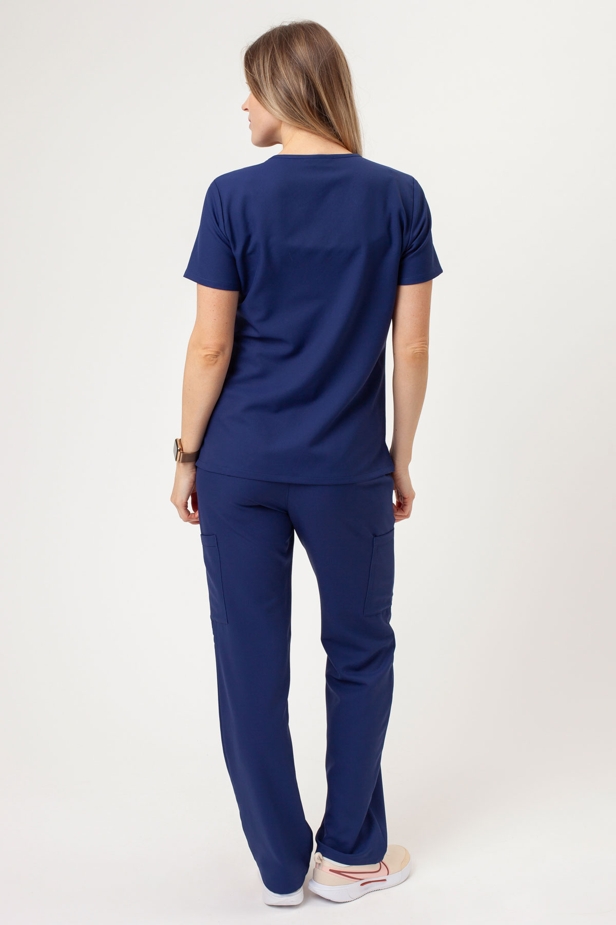 Dámská lékařská halena Cherokee Ultra V-neck Top námořnická modř-5