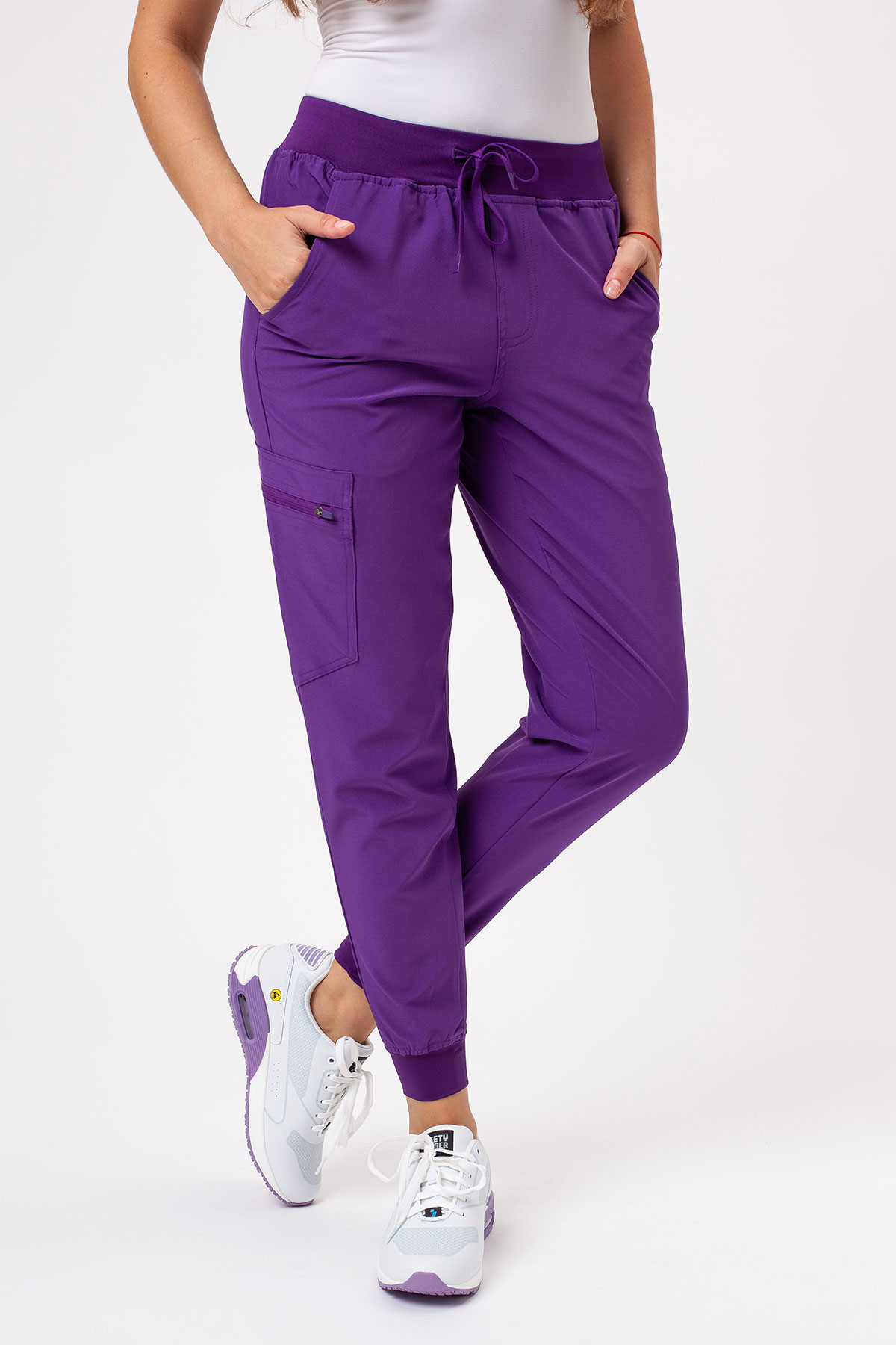 Dámská lékařská souprava Sunrise Move Go fialová-8
