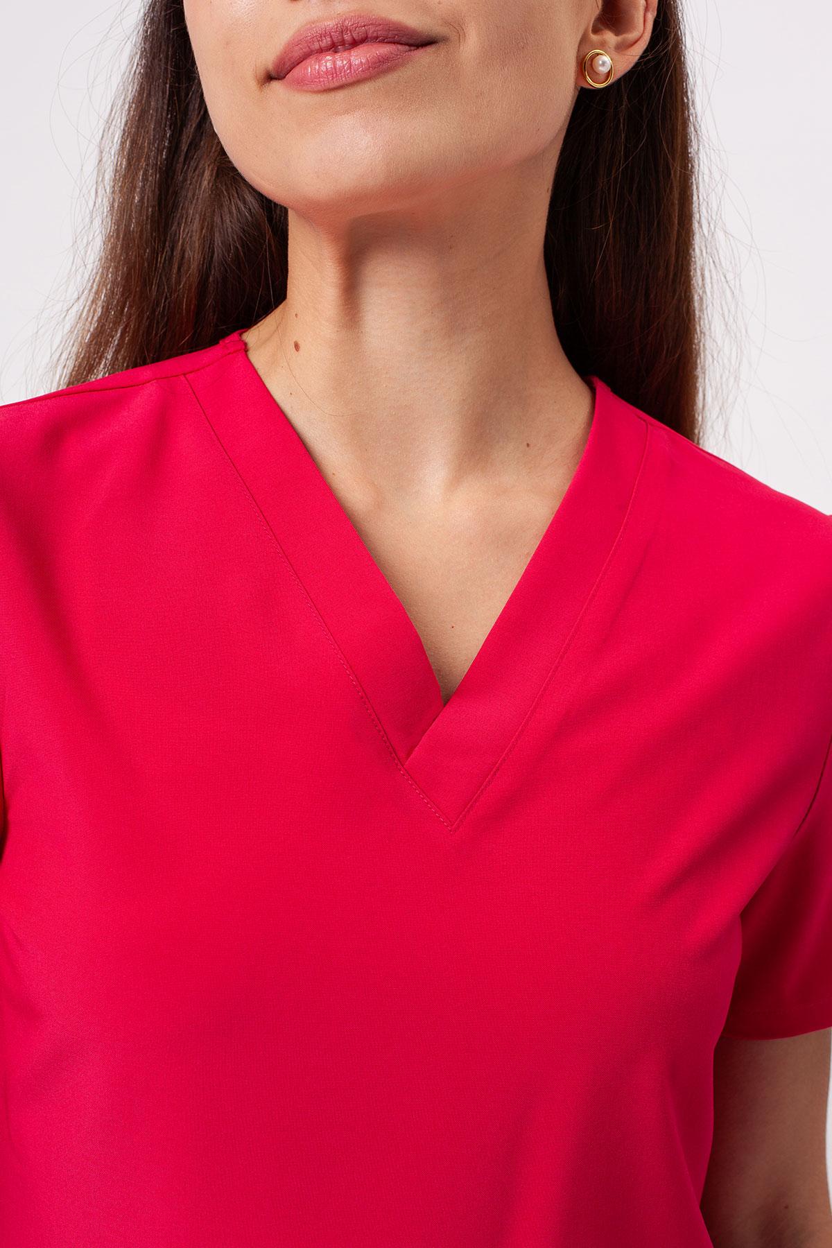 Dámská lékařská halena Sunrise Move Pulse malinová-4