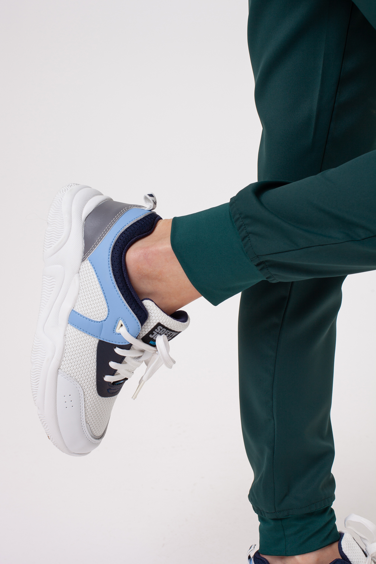 Dámská lékařská souprava Sunrise Lite Fit jogger tmavě zelená-13