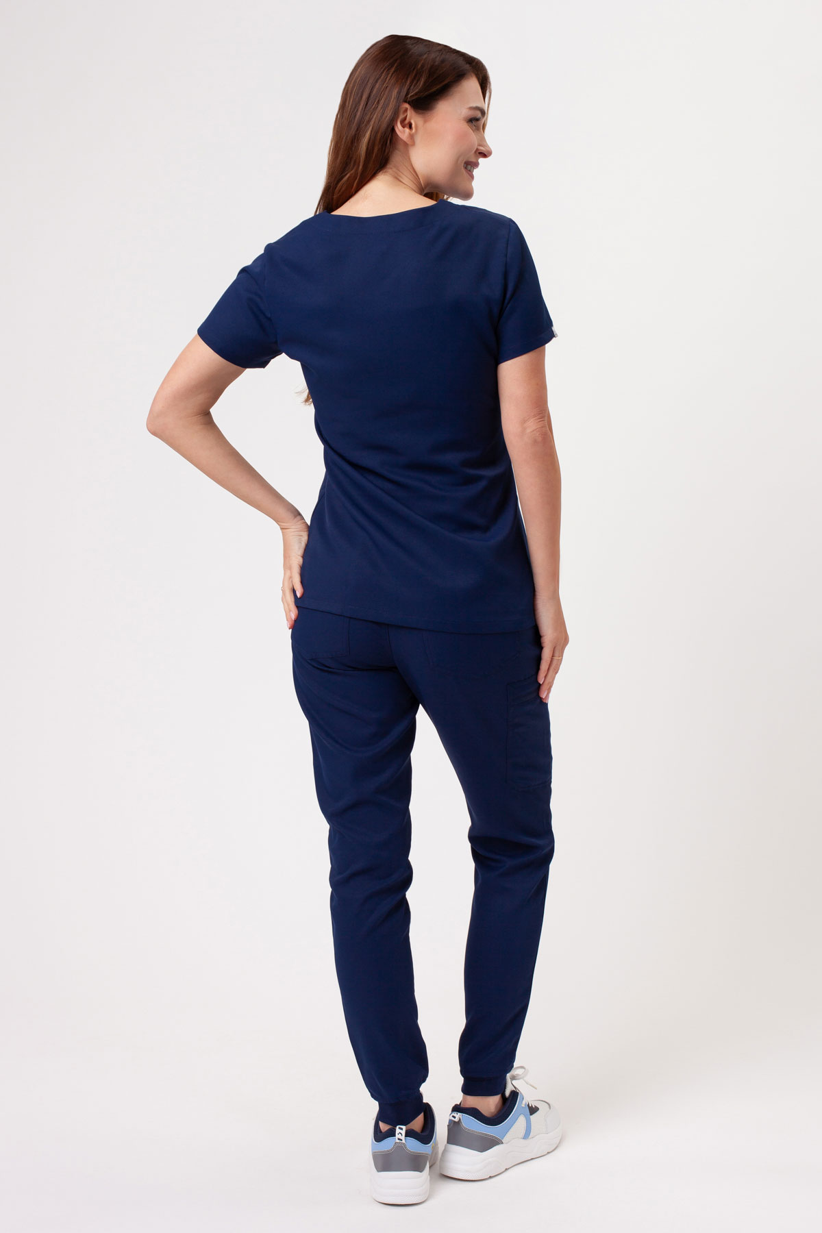 Dámská lékařská souprava Sunrise Lite Fit jogger námořnická modř-1