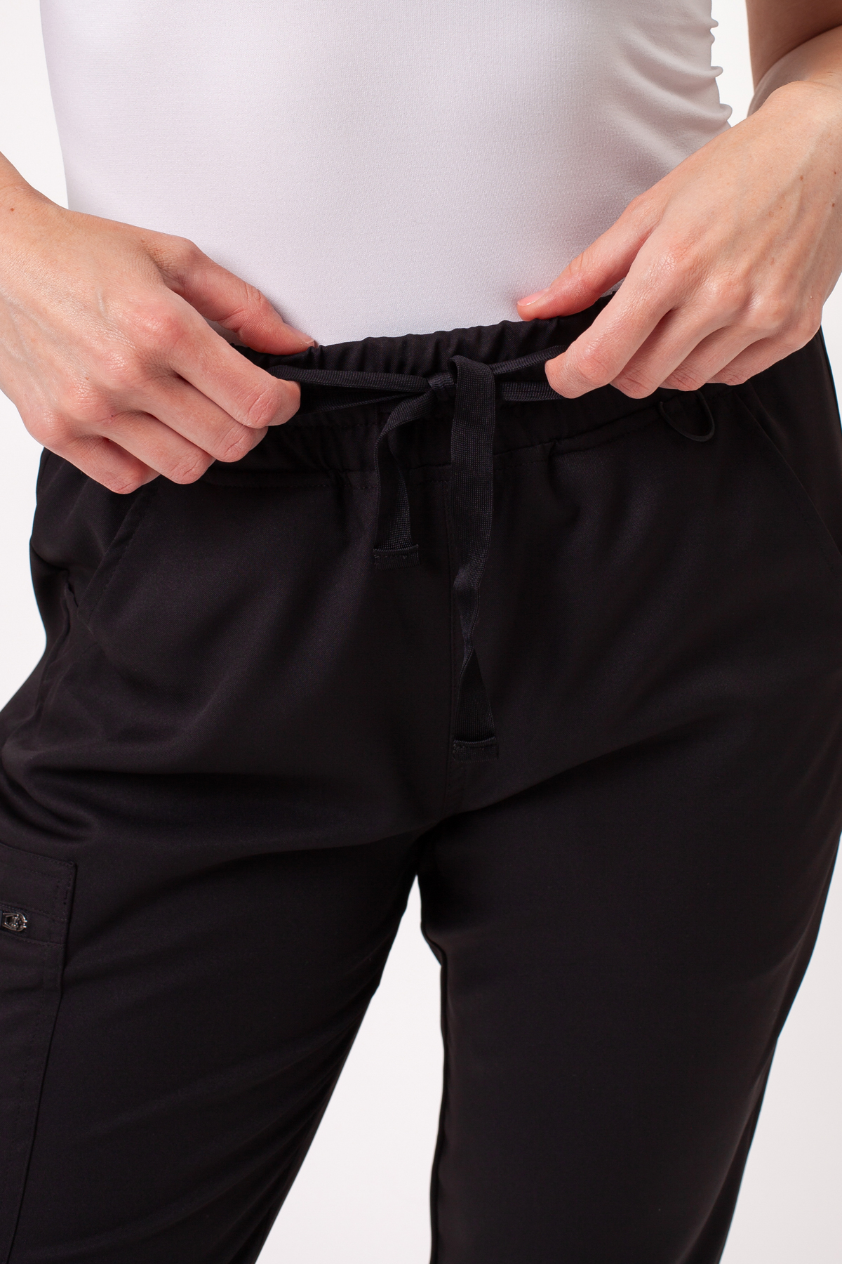 Dámská lékařská souprava Sunrise Lite Fit jogger černá-12