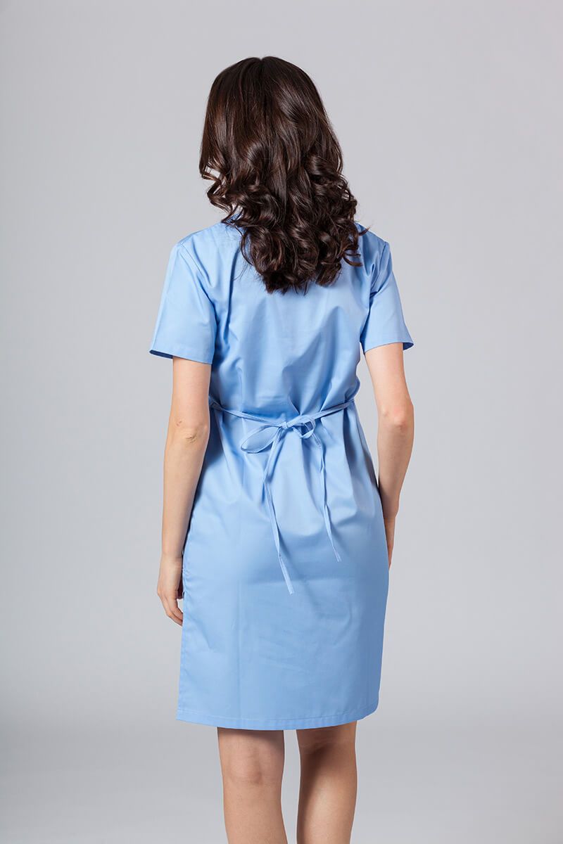 Lékařské jednoduché šaty Sunrise Uniforms modré-2