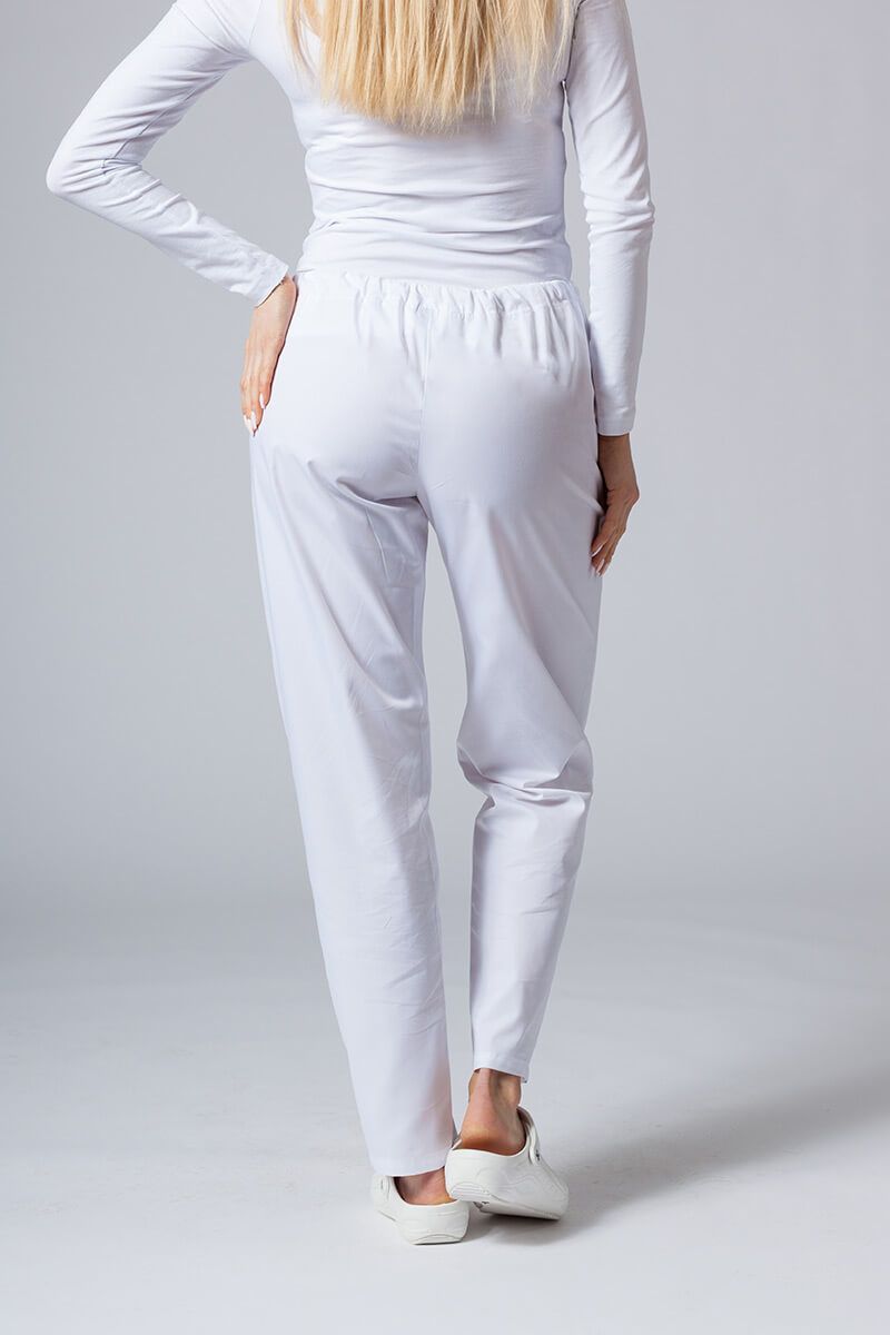 Univerzální lékařské kalhoty Sunrise Uniforms bílé-1