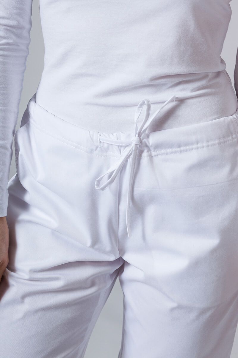 Univerzální lékařské kalhoty Sunrise Uniforms bílé-2