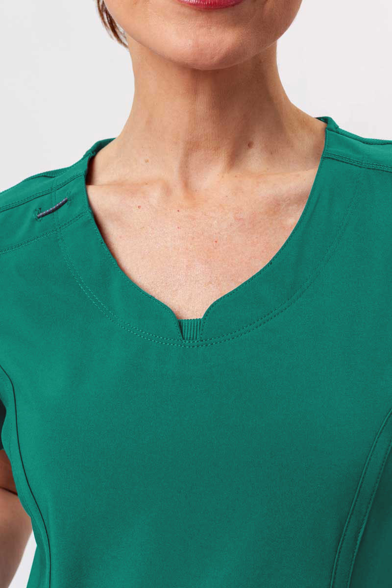 Dámská lékařská halena Cherokee Infinity Round Neck zelená-2