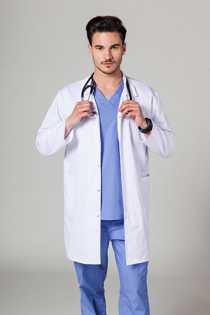 Lékařský plášť Sunrise Uniforms bílý-5