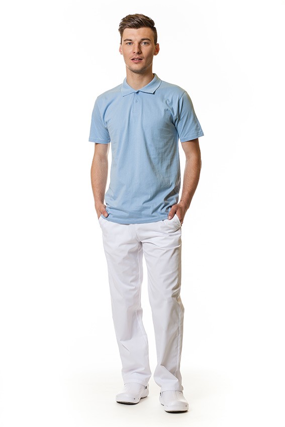 Pánské Polo tričko Malfini modré-2