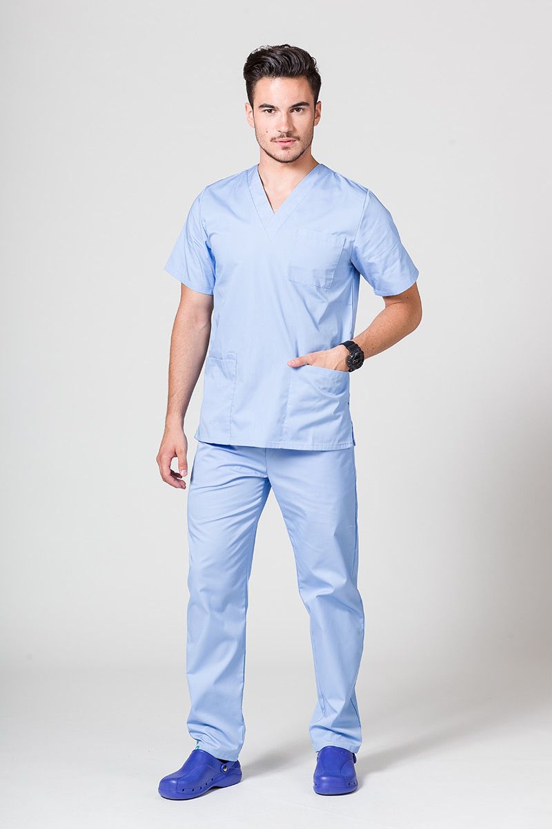 Univerzální lékařská halena Sunrise Uniforms modrá-4
