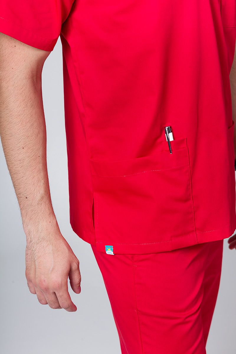 Univerzální lékařská halena Sunrise Uniforms červená-3