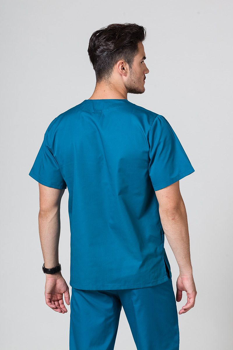 Univerzální lékařská halena Sunrise Uniforms karaibsky modrá-1