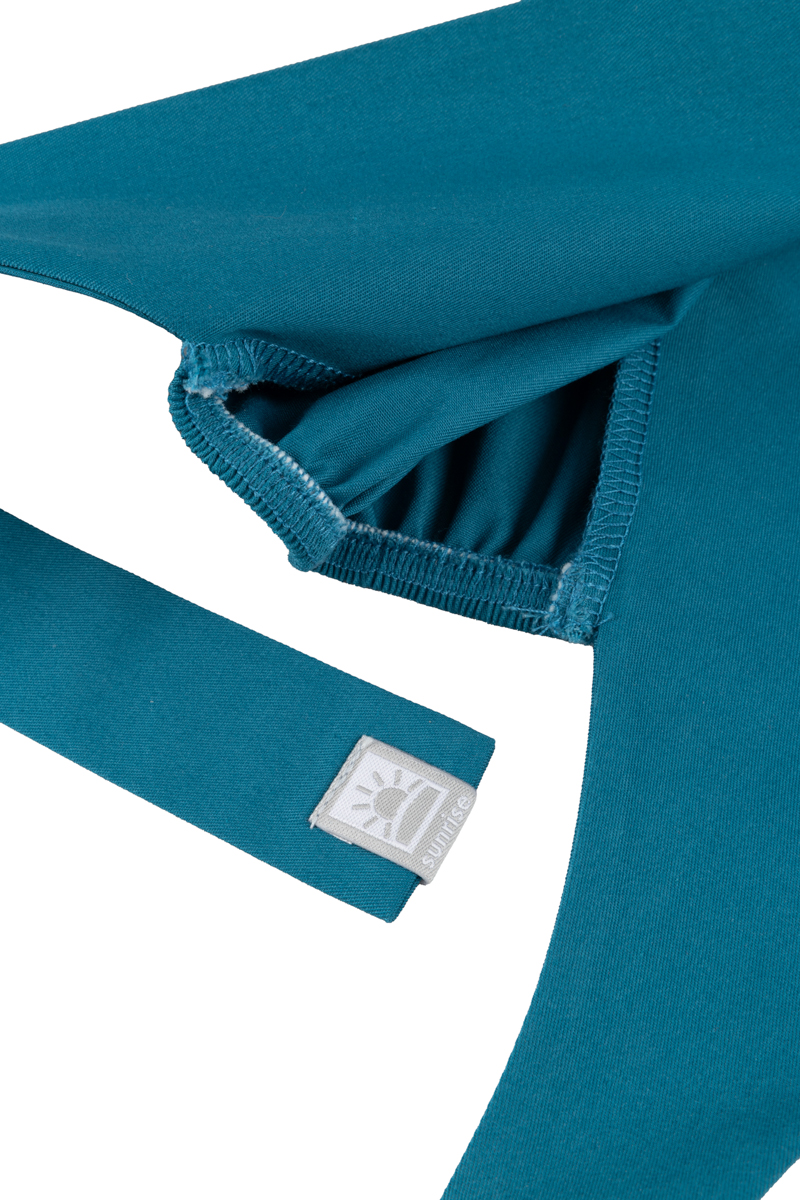 Lékařská čepice Sunrise Uniforms Fresh karaibsky modrá (zavinovací)-3