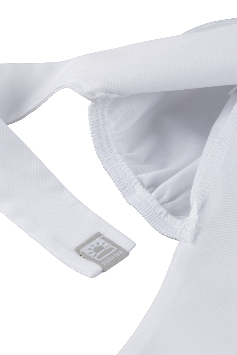 Lékařská čepice Sunrise Uniforms Fresh bílá (zavinovací)-3