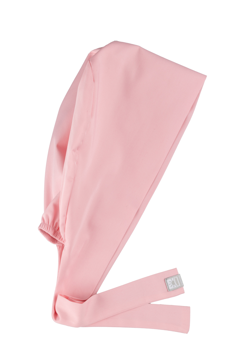Lékařská čepice Sunrise Uniforms Fresh světle růžová (zavinovací)-2